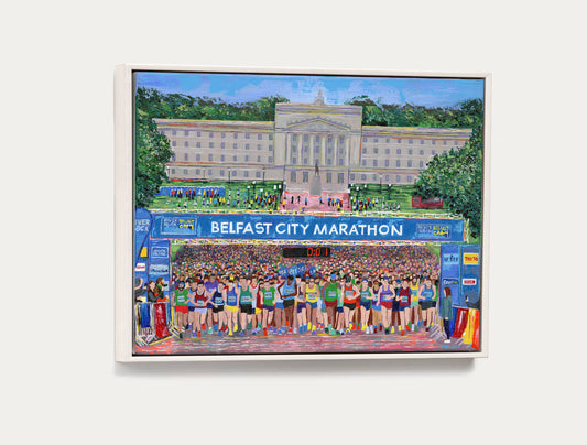 Belfast Marathon Painting