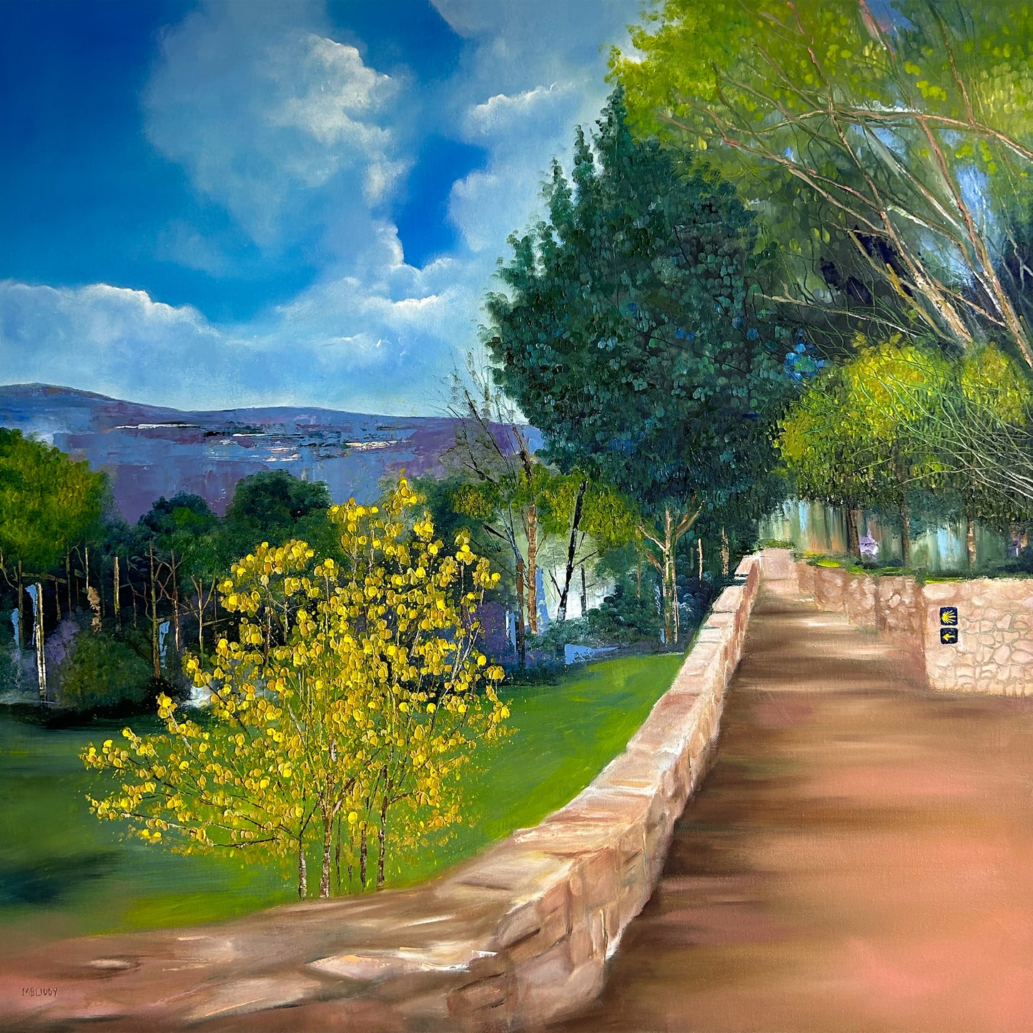 'A Path of a Thousand Conversations' - Available for Gallery Purchase