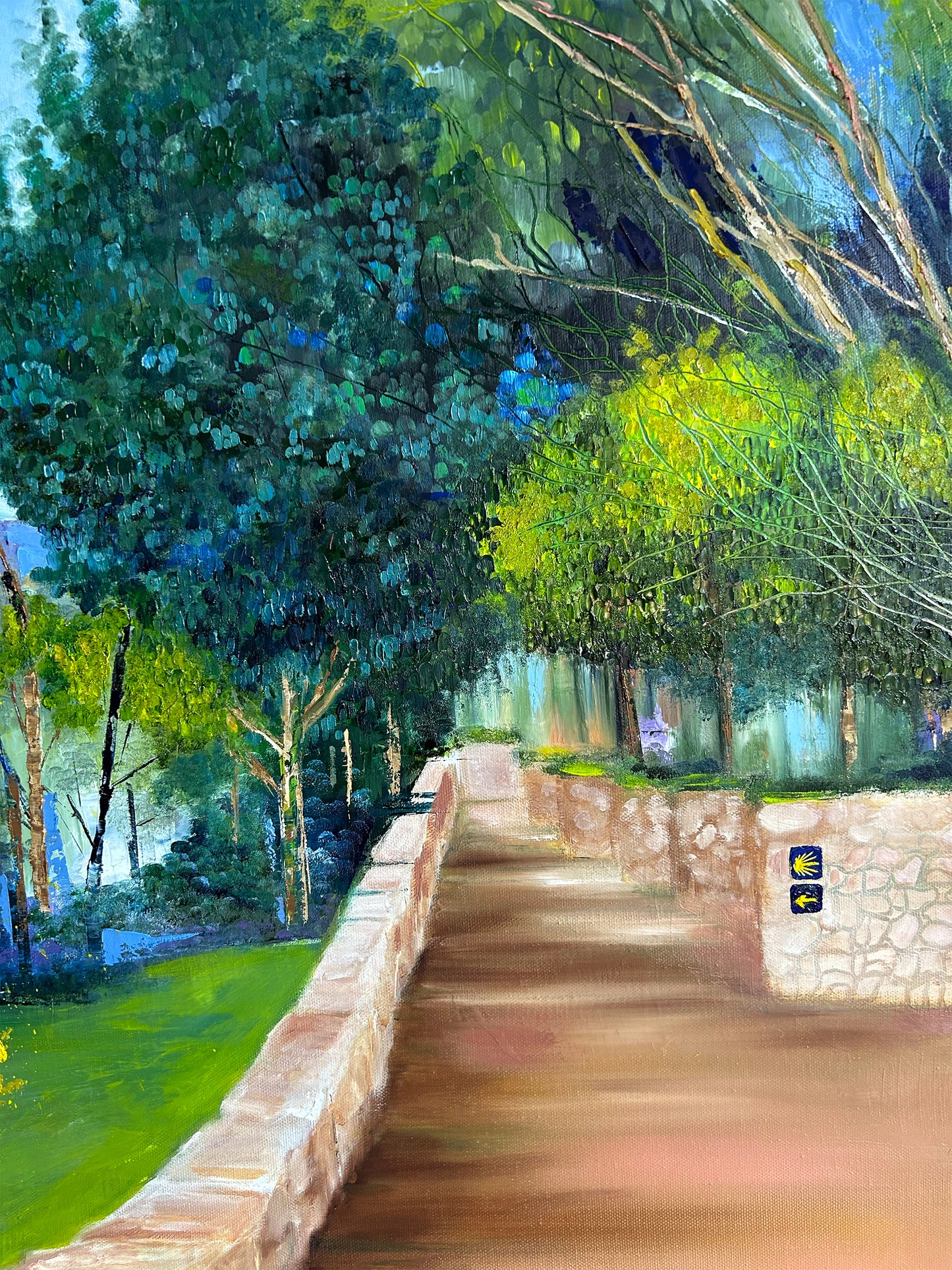 'A Path of a Thousand Conversations' - Available for Gallery Purchase