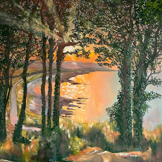 'Golden Light At Crawfordsburn' - Available for gallery purchase