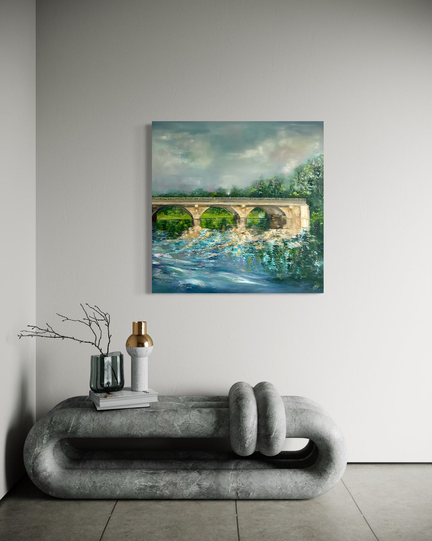 'Lagan Reflections' - Available for gallery purchase